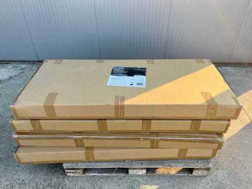 Cürv - CE-G15060-G - Infrarood Glasverwarmer Grafietgrijs 150x60 - 1000W - 2022 (4x)