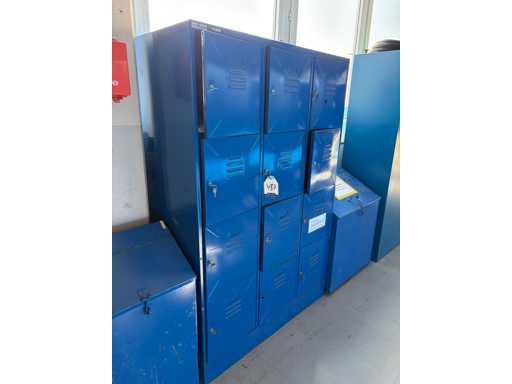   Lot of workshop cabinets without contents