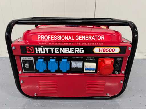 Generator / generator de urgență Hüttenberg H8500