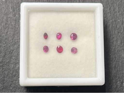 Robijn - 1.01 carat natuurlijke robijn
