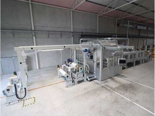 2022 Kroenert Roll-to-Roll-Beschichtung En-Laminating-Linie