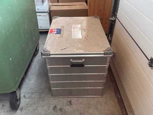 Zarges Kiste-3rd Transport Crate / Metal that doesn't come from the army