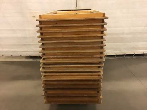 Restauranttisch (20x) Holz 80 x 180