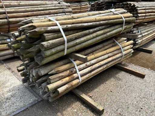 Round posts 2000xØ75-55mm (100x)