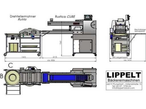 Lippelt - MINI-RUSTICA CUBE - Linia małych chlebów - 2022
