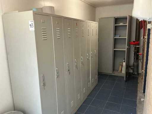 Armoire casiers (3x)