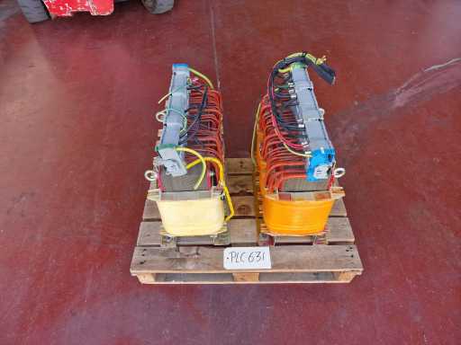 CEE ELECTRA Lot of 2 Three-Phase Transformers