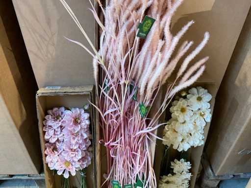 Silka Lot de fleurs artificielles