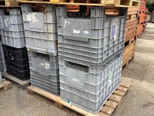 Bins in pvc (4x)