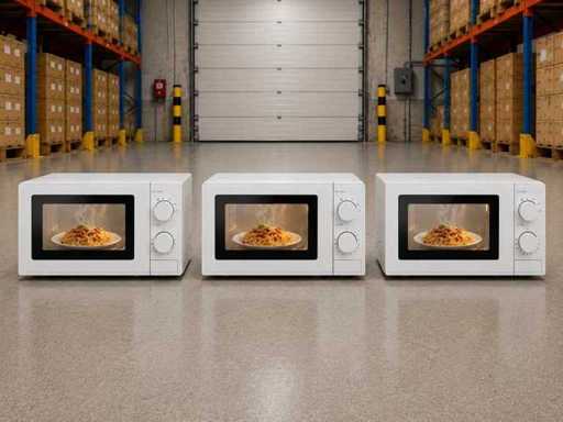 Microwave – 20L – 1100W (3x)