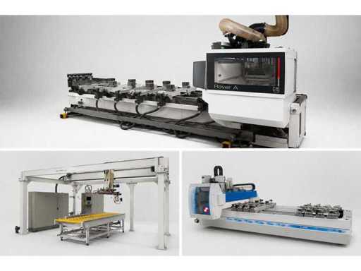 Professional equipment for carpentry and CNC wood production HOMAG, Weinig ...