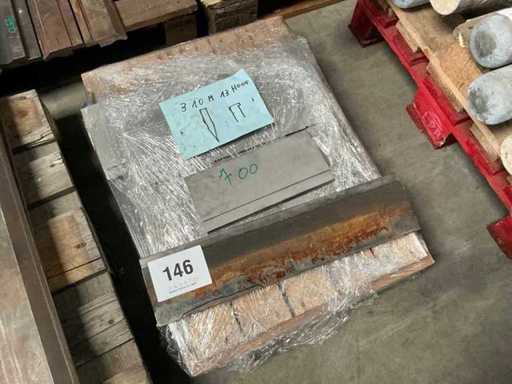 Ensemble de couteaux de découpe pour cisailles à tôle