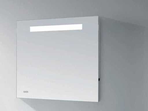 Stern Mirror Clock 120cm with lighting 3818