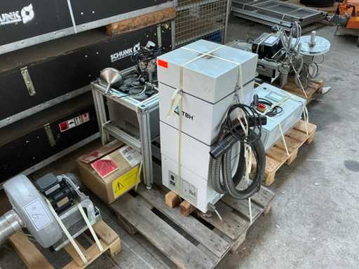 TBH - LN 230 - Extraction and filter unit with accessories