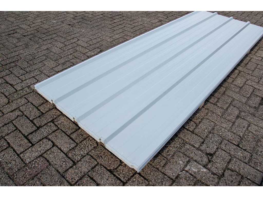 Tôles, aciers et panneaux trapézoïdaux pour couverture de toiture - 140 m2 - (50x)