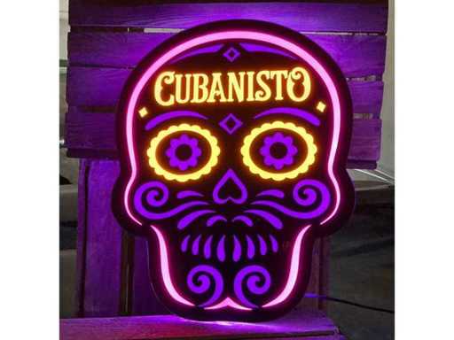 Cubanista - Cartello LED appeso -