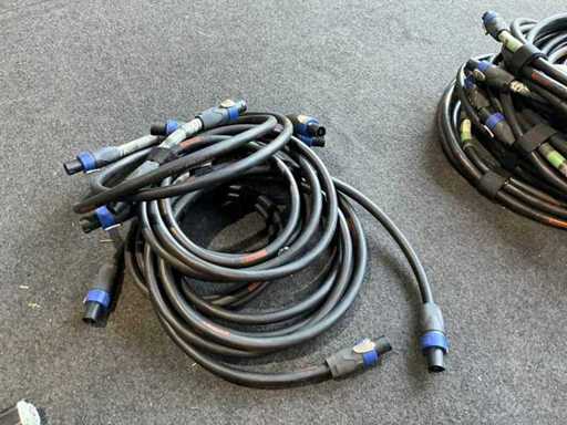 Speakon NL4FX Audio kabel 2 meter (6x)