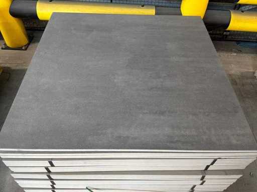Mosa Terra Anthracite (216) Vloertegel (90x90 cm, 29,19m2)