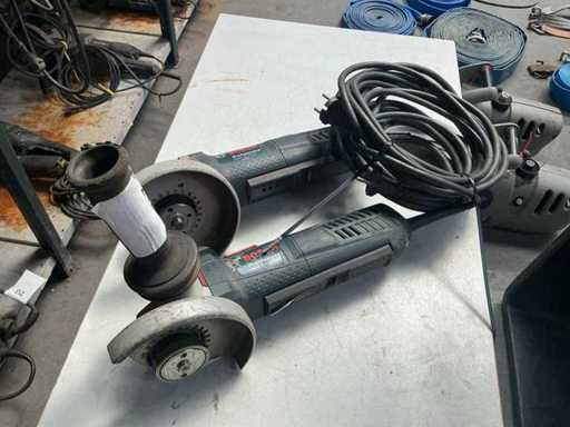 Bosch GWS 125 Angle grinder (2x)