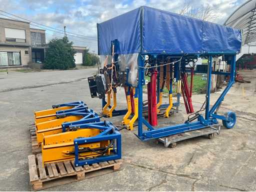 2021 Lommers Automatische 3-rijer steek en snoeimachine