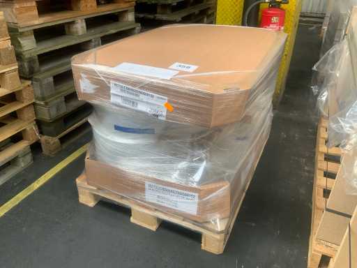 Rouleau de palette 50 microns film transparent