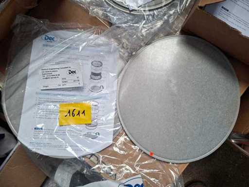 DEC - 051135 - Edelstahlfilter für PTS 250 (4x)