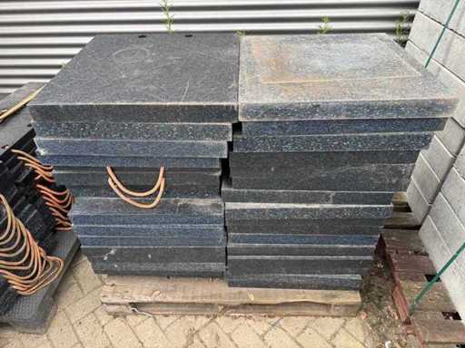Kunststof Stempelplaten - 33x 60x60x6 - Plate material