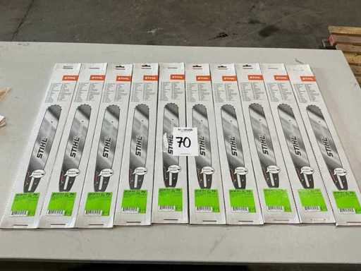 Barre à tronçonneuse 10x Stihl 3003 008 6813