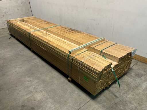 Planed fir batten - 450x3.5x0.9 cm (600x)