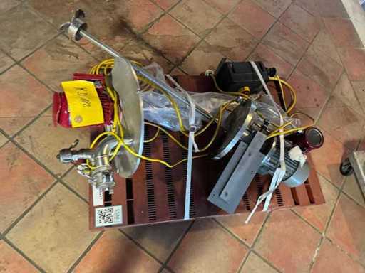 Mobile agitators for IBC/tank; (2x)