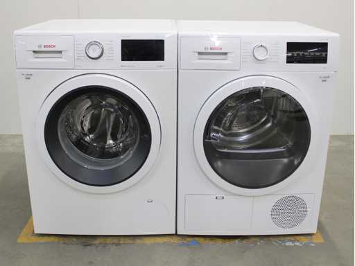 Bosch Serie|6 VarioPerfect EcoSilence Drive Wasmachine & Bosch Serie|6 Wasdroger