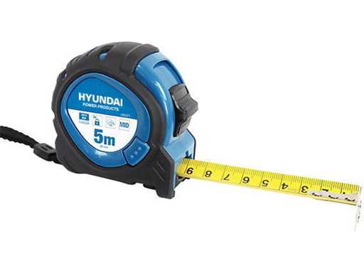 Ruban à mesurer Hyundai 5 mètres (150x)