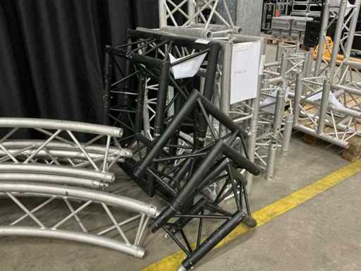 Prolyte X30D Black Corner C003 Aluminium truss (6x)