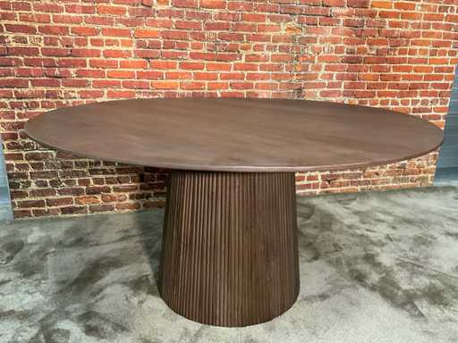 Okr?g?y stó? do jadalni Ikko