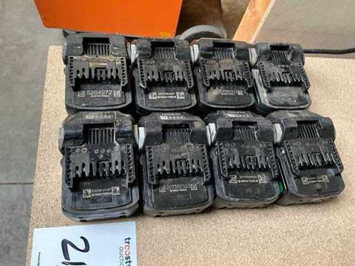 Baterie HiKoki 36V-18V (8x)