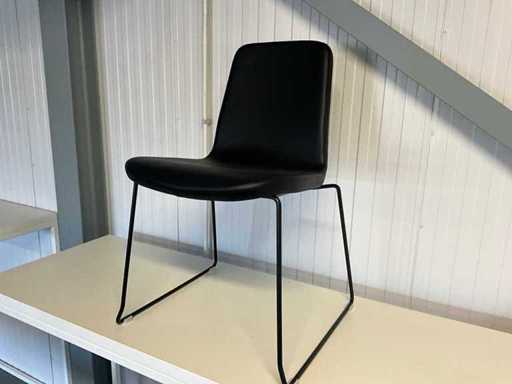Sedia in pelle per conferenze