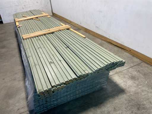 Tavola tripla a profilo rombo abete 500x14,5x2,2 cm (28x)