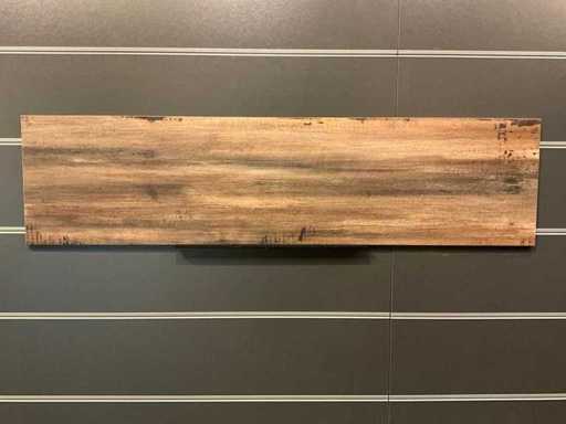 Ekskluzywne - ciemny wygląd - 30 x 120 cm - 50m2 płytki podłogowe