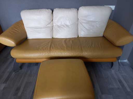 Exklusives Ledersofa