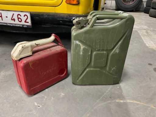 Fabory Jerrycan metaal (2x)