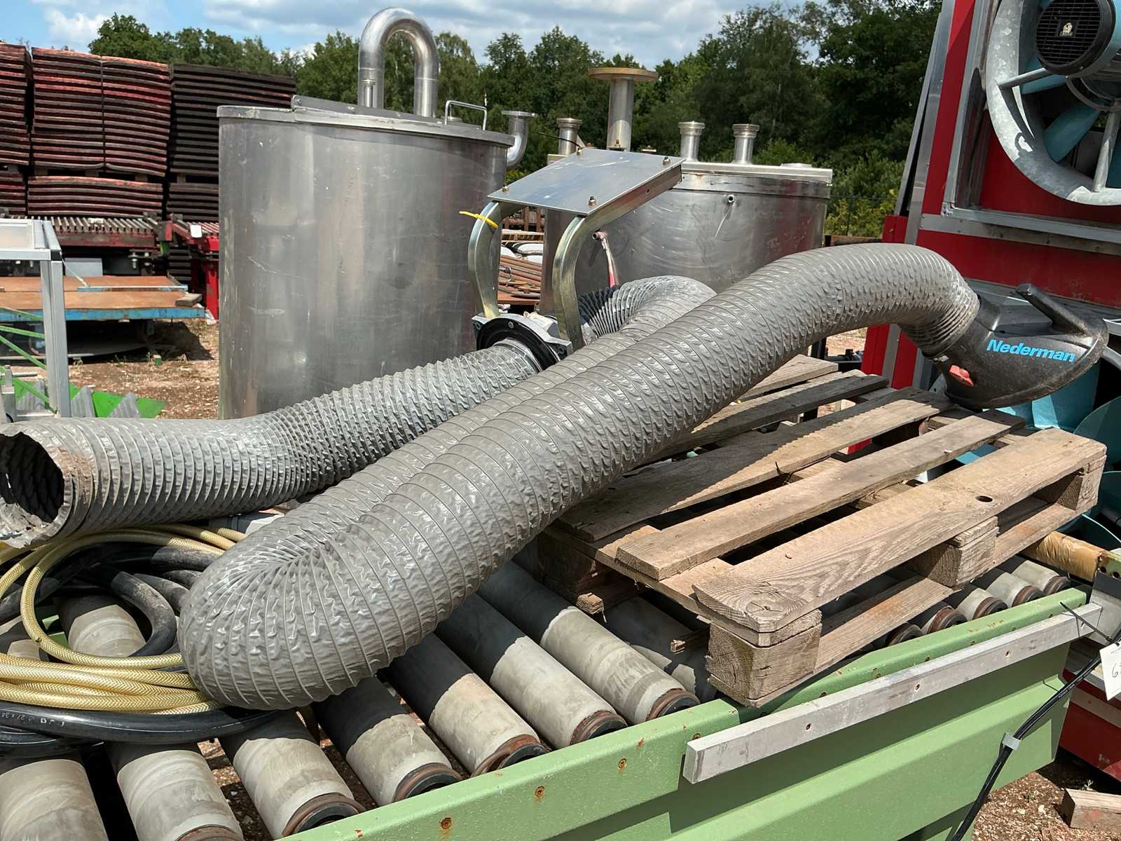 Nederman welding fume extraction hose