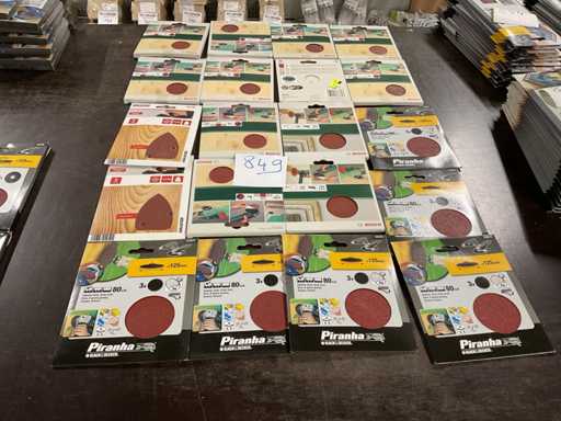 Charge von Schleifwerkzeugen