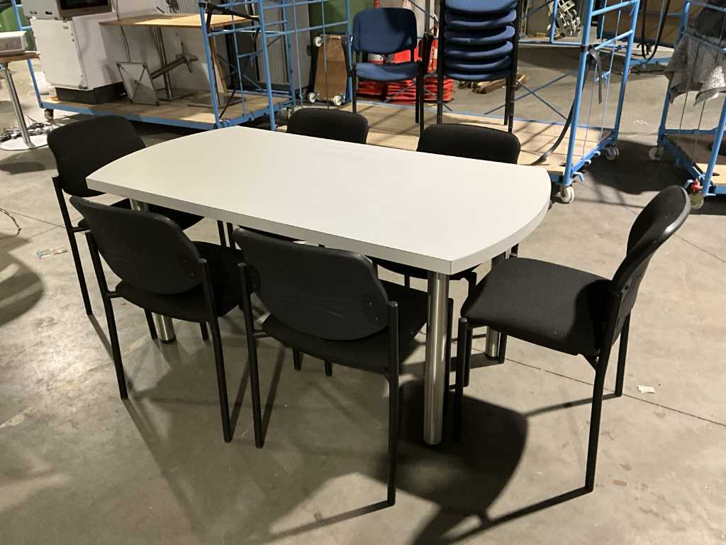 Conference table + 6x conference chair