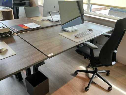 Postazione di lavoro Duo regolabile elettricamente