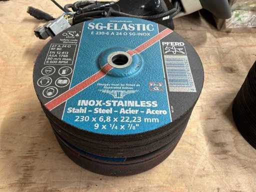 Ruota abrasiva elastica Pferd SG (15x)