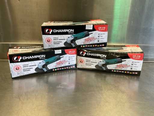 Meuleuse d’angle Champion (2x)