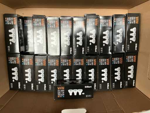 Brillante 3er-Pack GU10 Lichtquelle (40x)