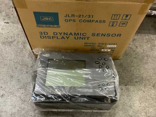 JRC NWZ-4701 GPS display
