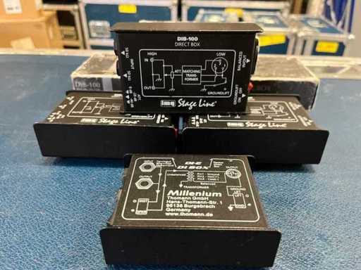 DI-Boxen (7x), Stageline & Millenium