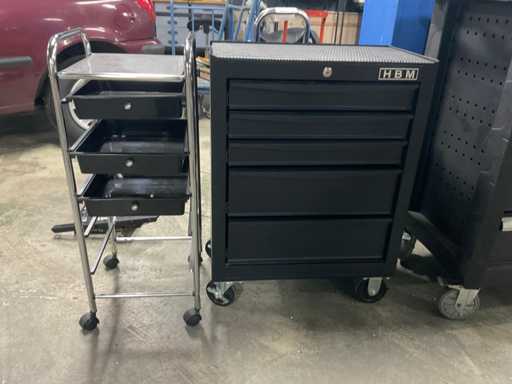 HBM Gereedschapswagen (2x)